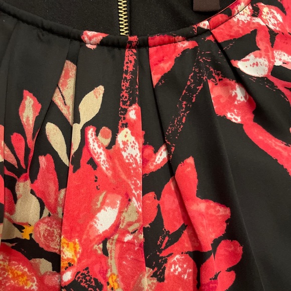 Dana Buchman Floral Sleeveless Dress Size Small - Picture 2 of 5